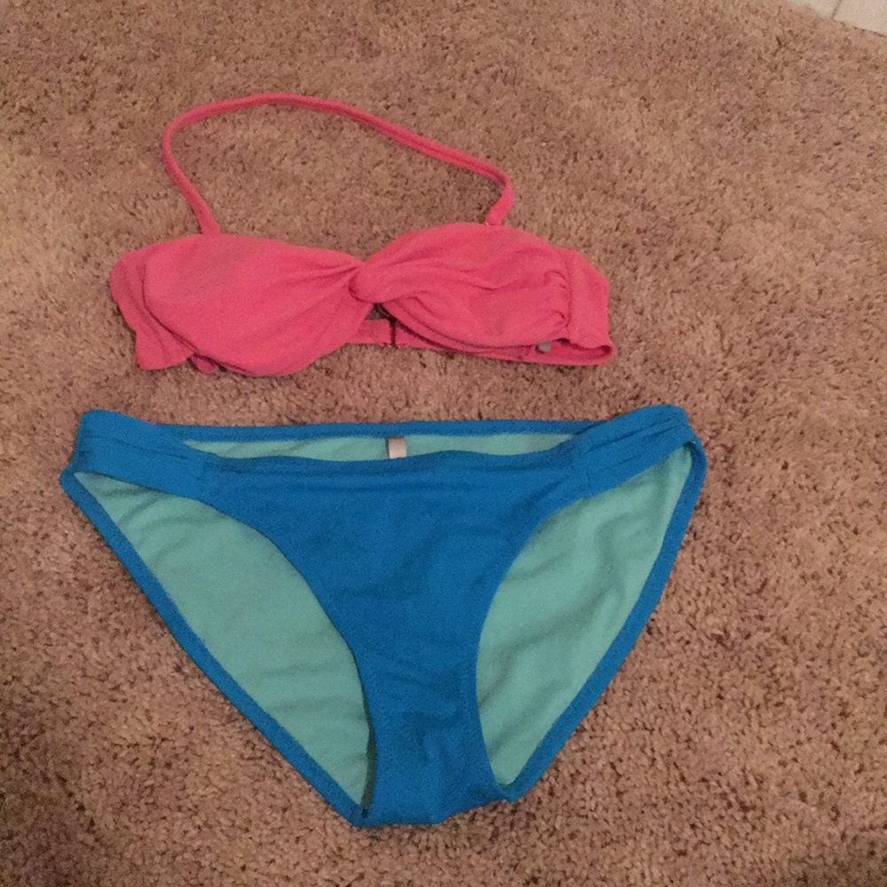 Two piece swim suit